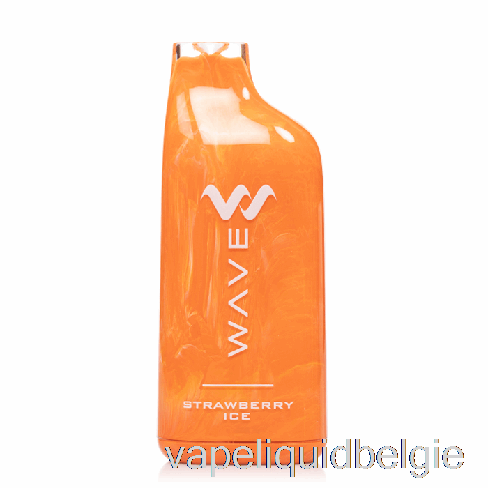 Vape-vloeistof Wavetec Wave 8000 Wegwerpaardbei-ijs